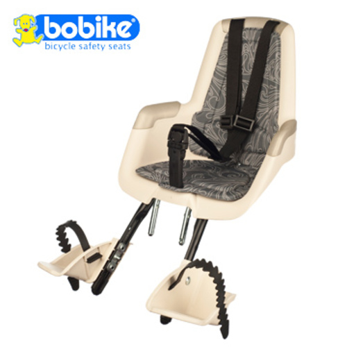 <【Bobike】Mini+ 前置經典款兒童安全座椅- 灰>