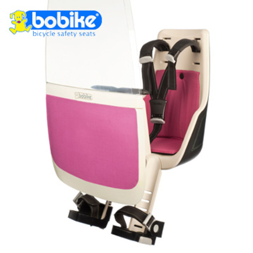 <【Bobike】Mini City 前置頂級款兒童安全座椅- 粉紅>