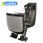 【Bobike】Mini City 前置頂級款兒童安全座椅(含頭部防護、擋風板)- 灰